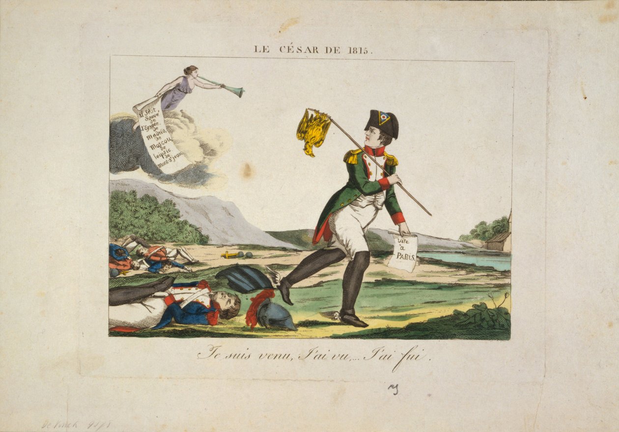 Caesar 1815 Napoleon som Caesar 1815, 1815 av Unbekannt