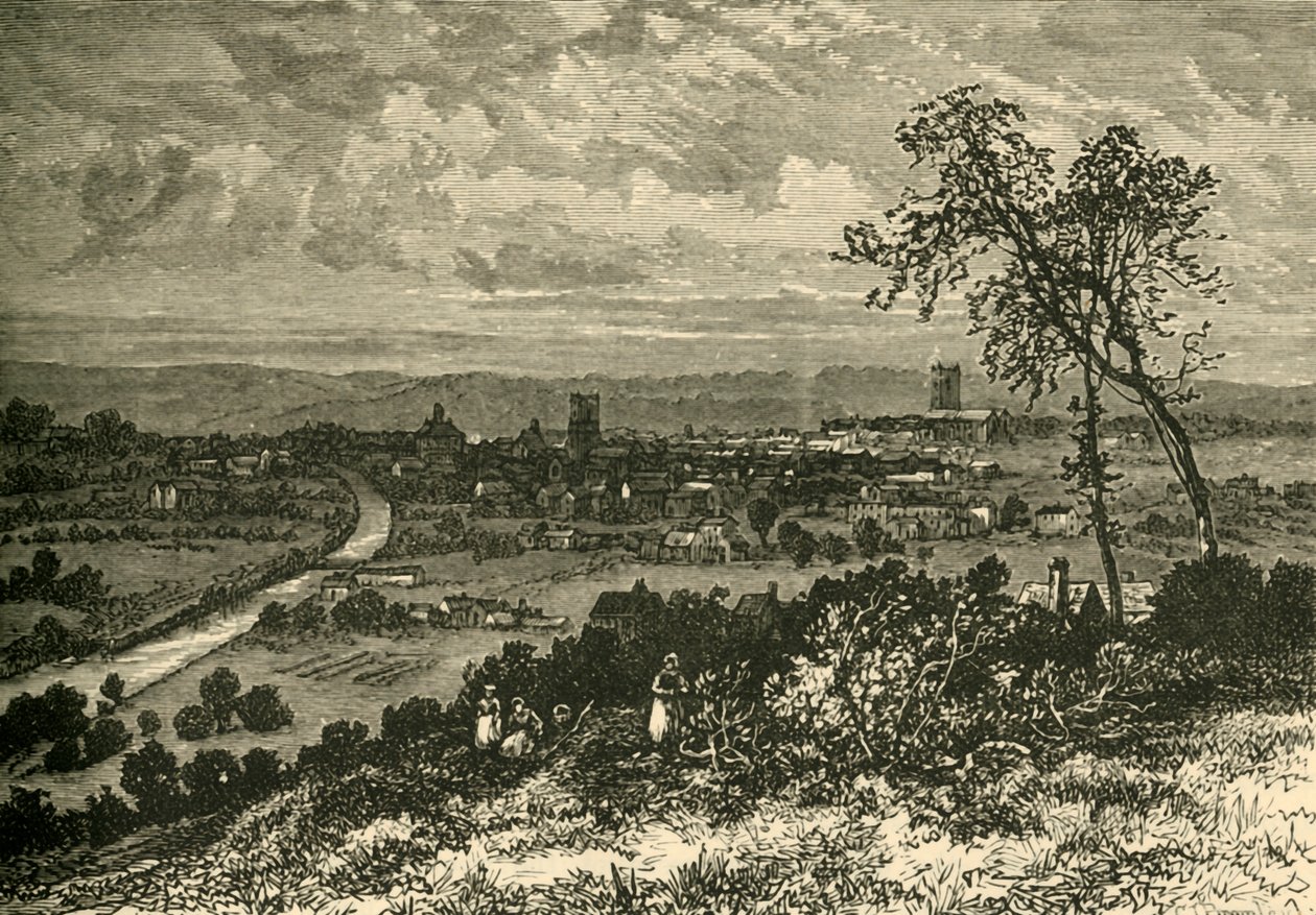 Leeds i den tidiga delen av 1700-talet, 1898. av Unbekannt
