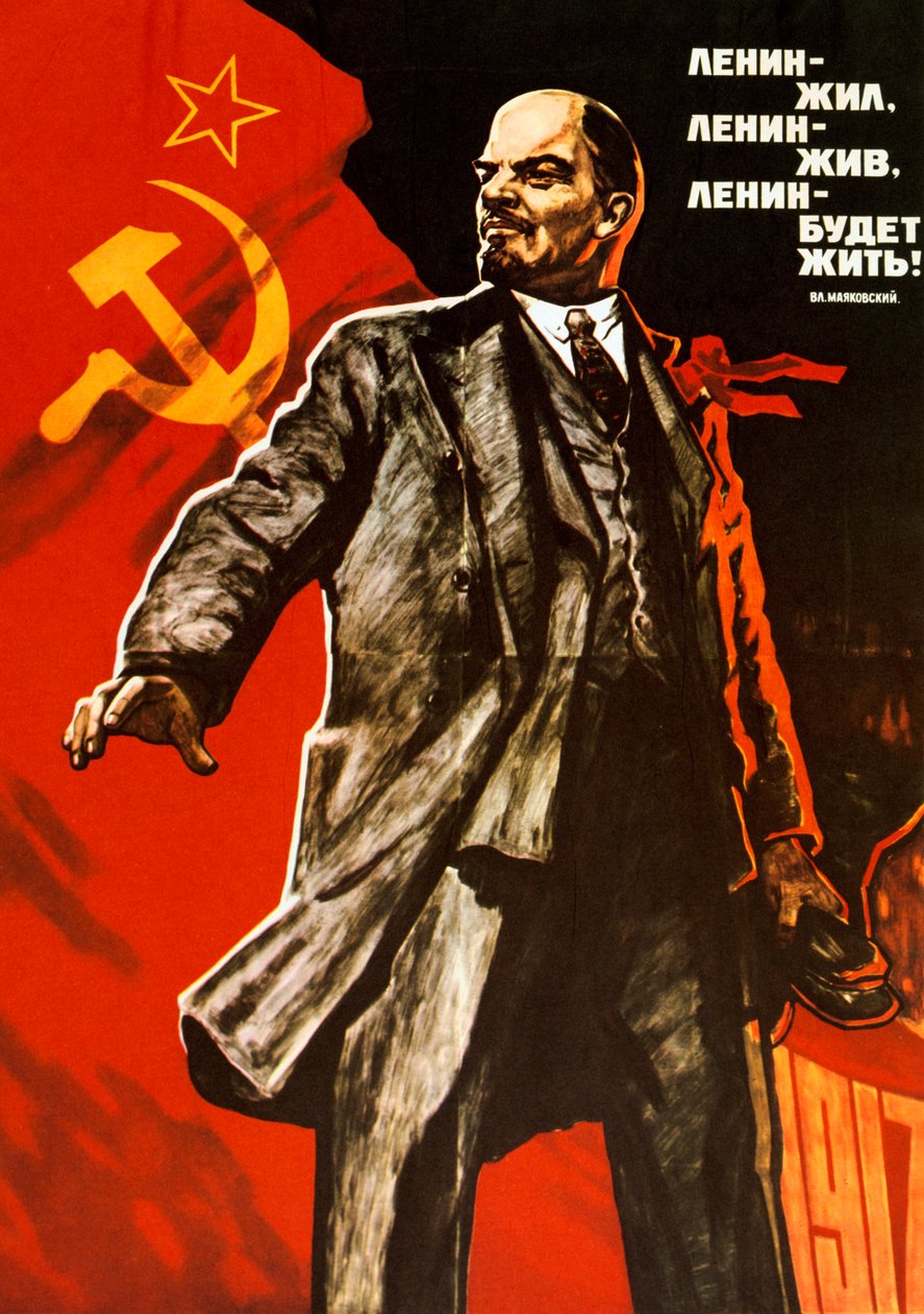 Lenin levde, Lenin lever, Lenin kommer att leva, 1965 av Unbekannt