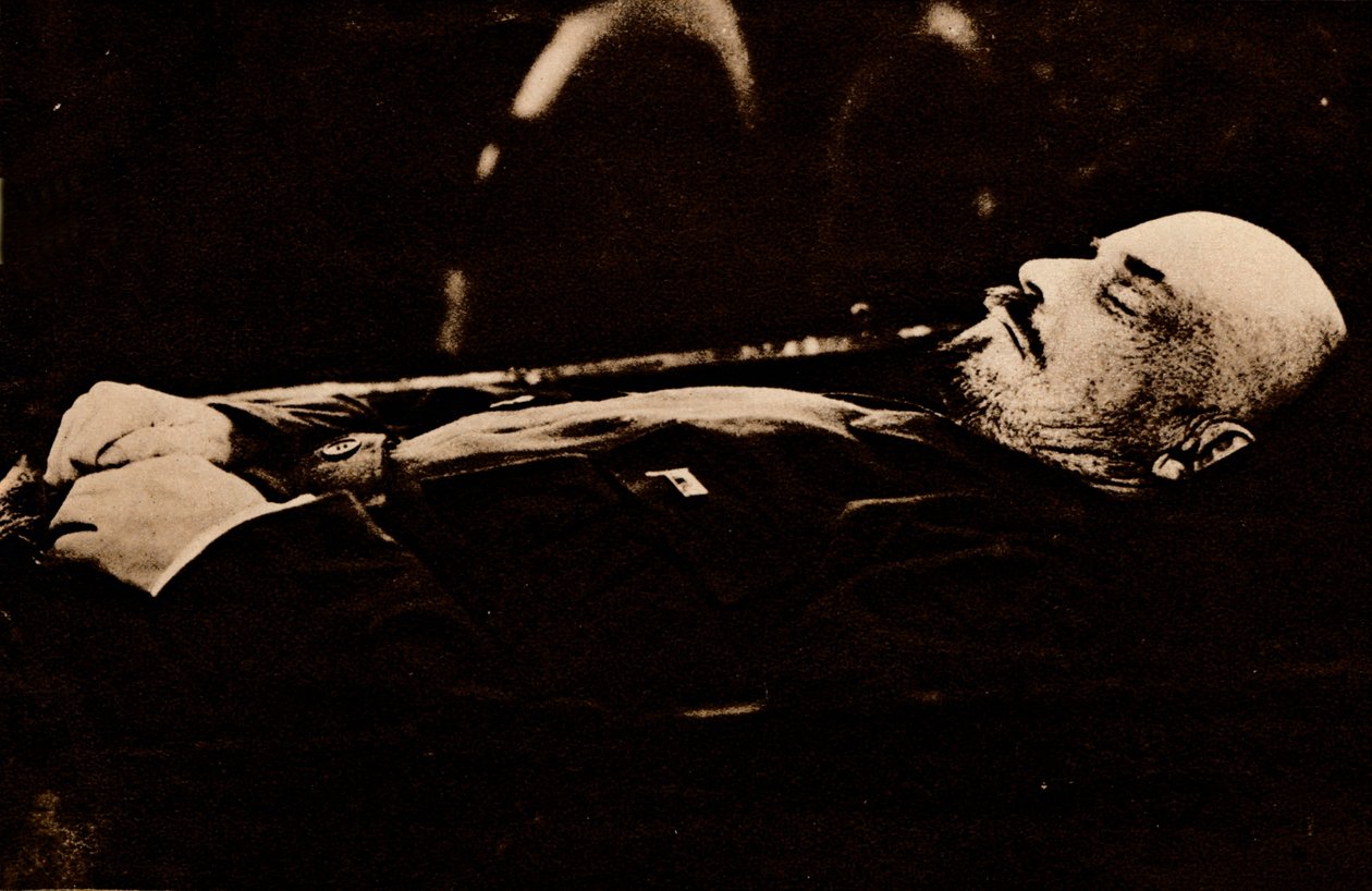 Lenin, grundare av Nya Ryssland, 1924, 1938 av Unbekannt