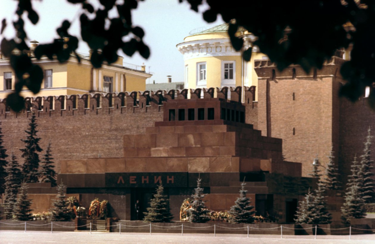 Lenins mausoleum, Röda torget, Moskva, 1980 av Unbekannt