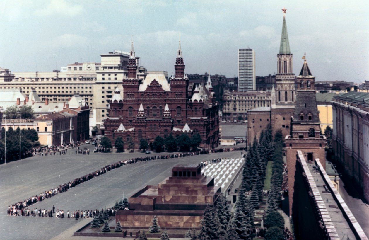 Lenins mausoleum, Röda torget, Moskva, 1980 av Unbekannt
