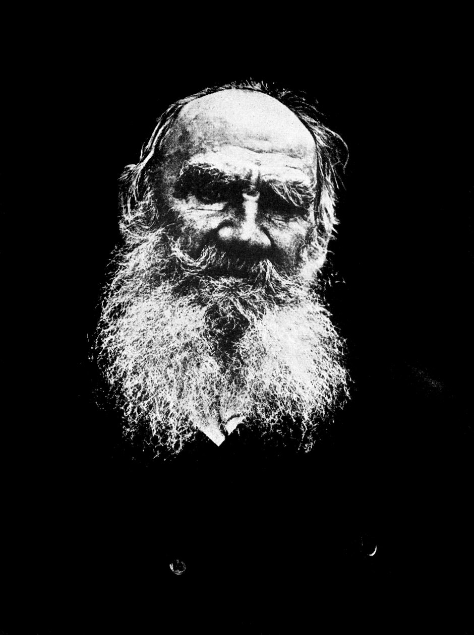 Leo Tolstoy, rysk författare, c1900 1956 av Unbekannt