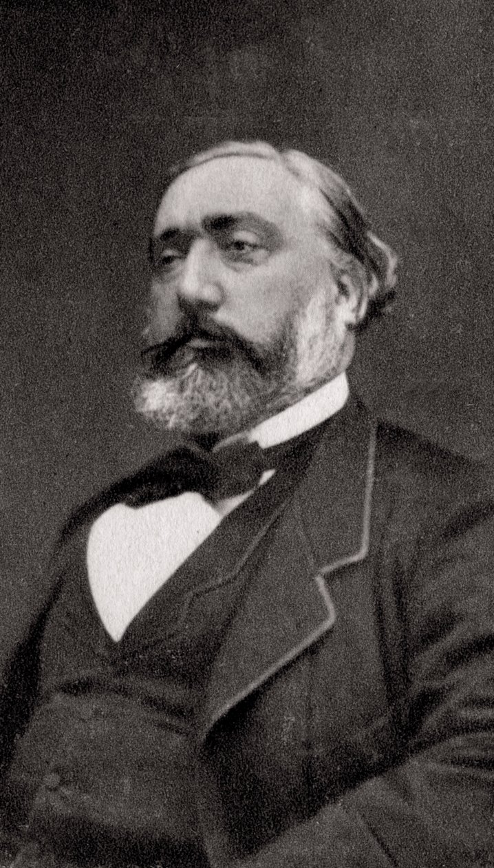 Leon Gambetta, fransk statsman, 1881 av Unbekannt