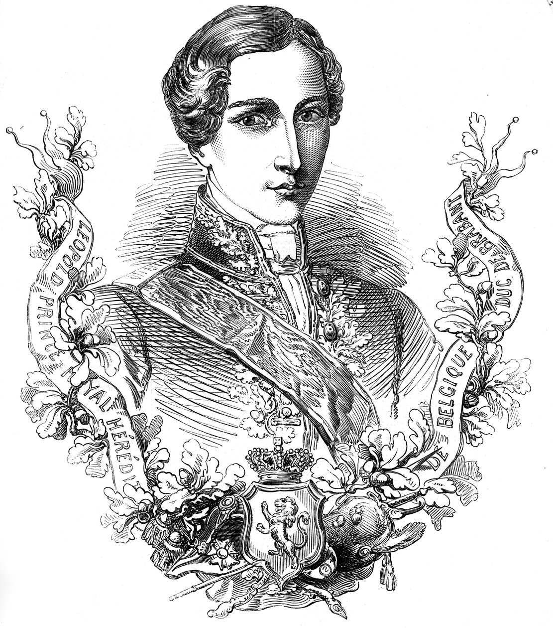 Leopold II 1797-1870, storhertig av Toscana, ca 1800-talet av Unbekannt