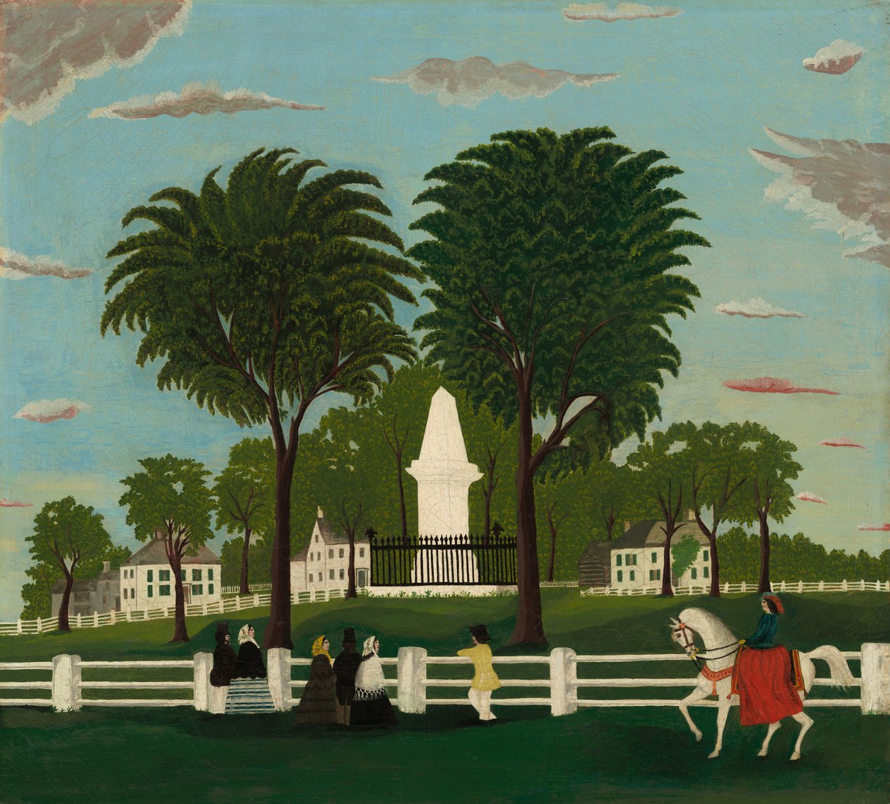 Lexington Battle Monument, 1853 eller senare. av Unbekannt