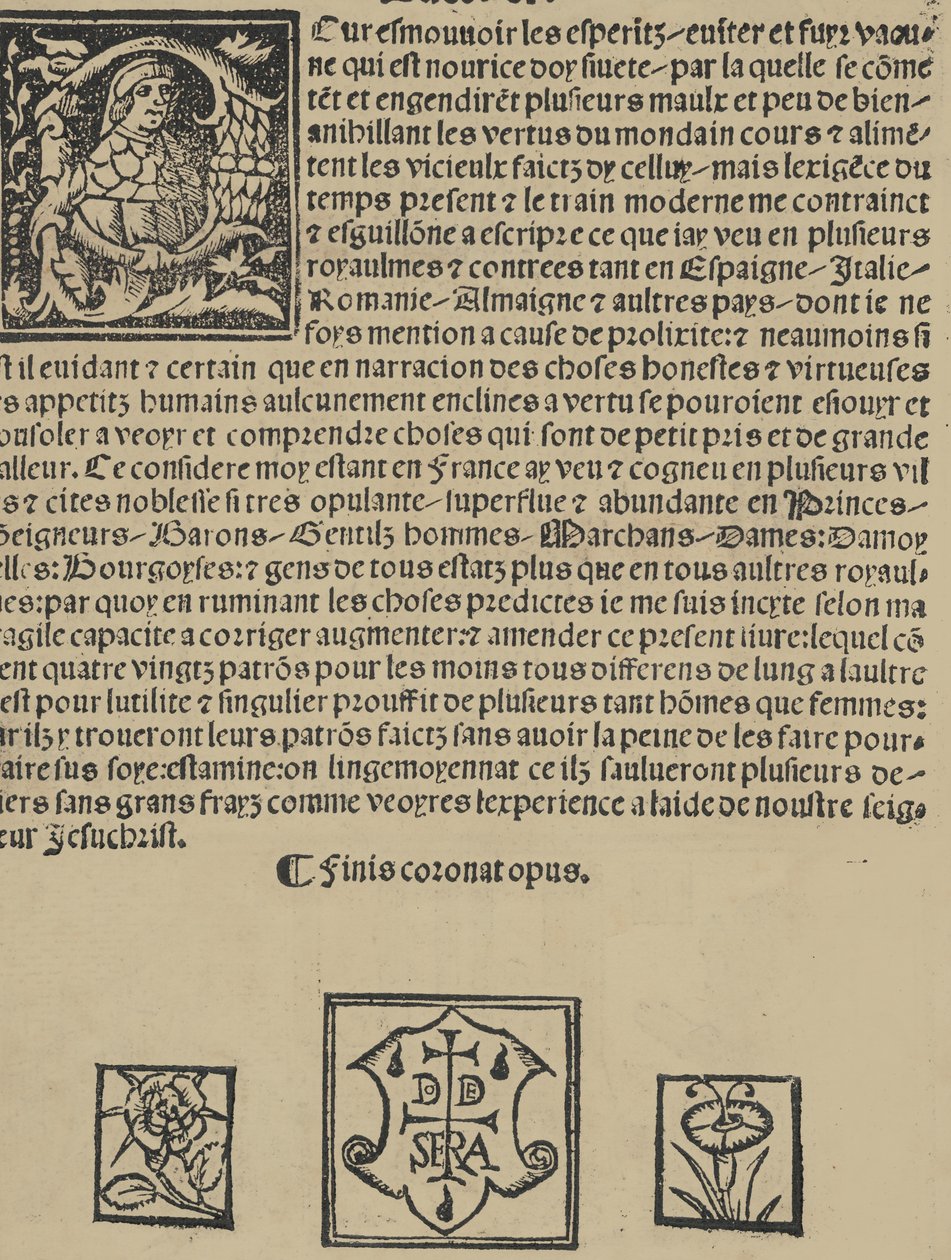 Libretto nouellamete komponerad för mästare Domenico da Sera ... verk av varje s ..., 12 april 1532. av Unbekannt