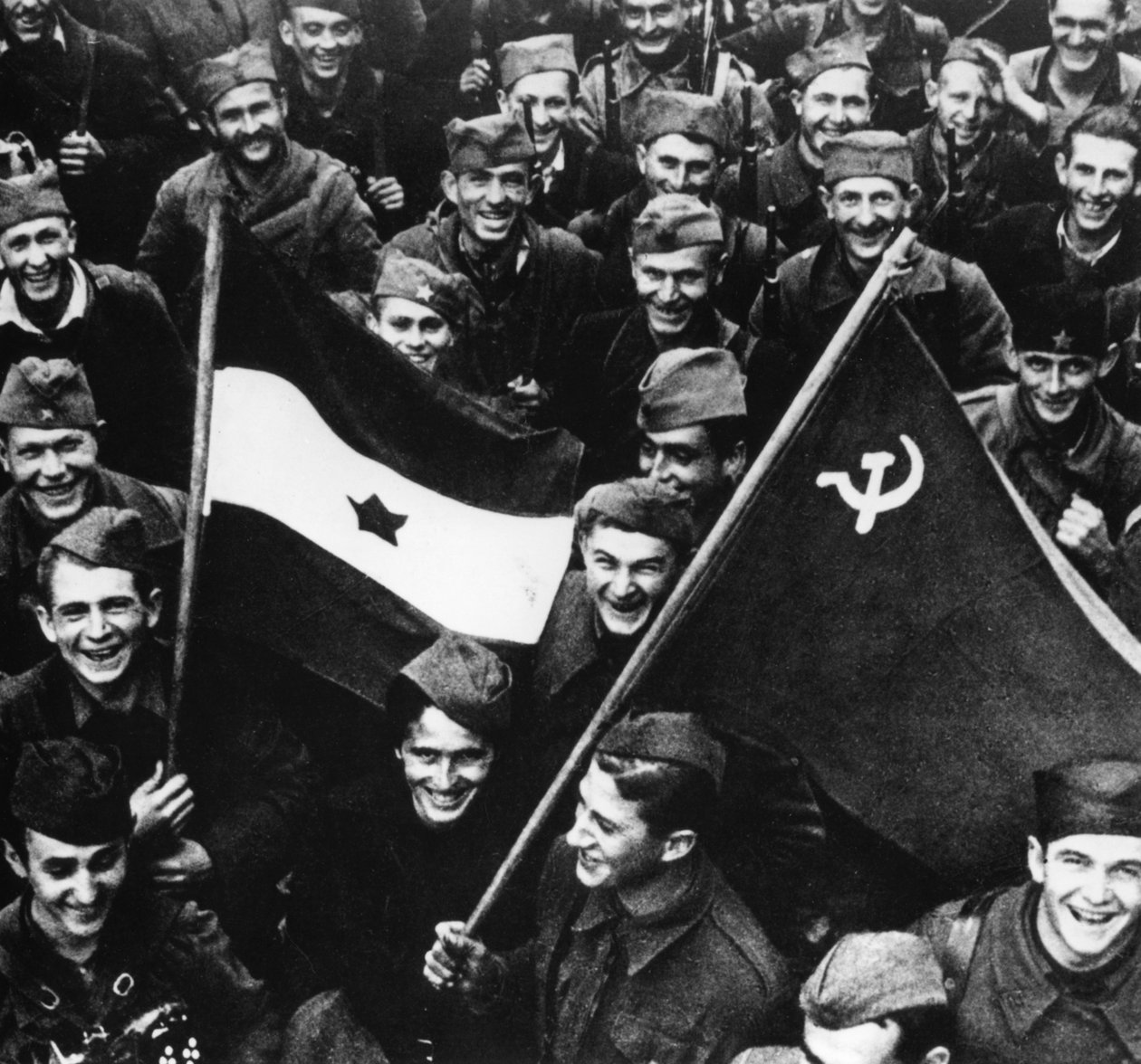 Belgrads befrielse, oktober 1944 av Unbekannt