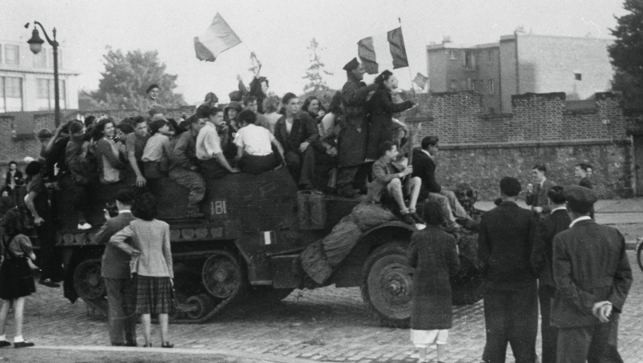 Paris befrielse, augusti 1944 av Unbekannt