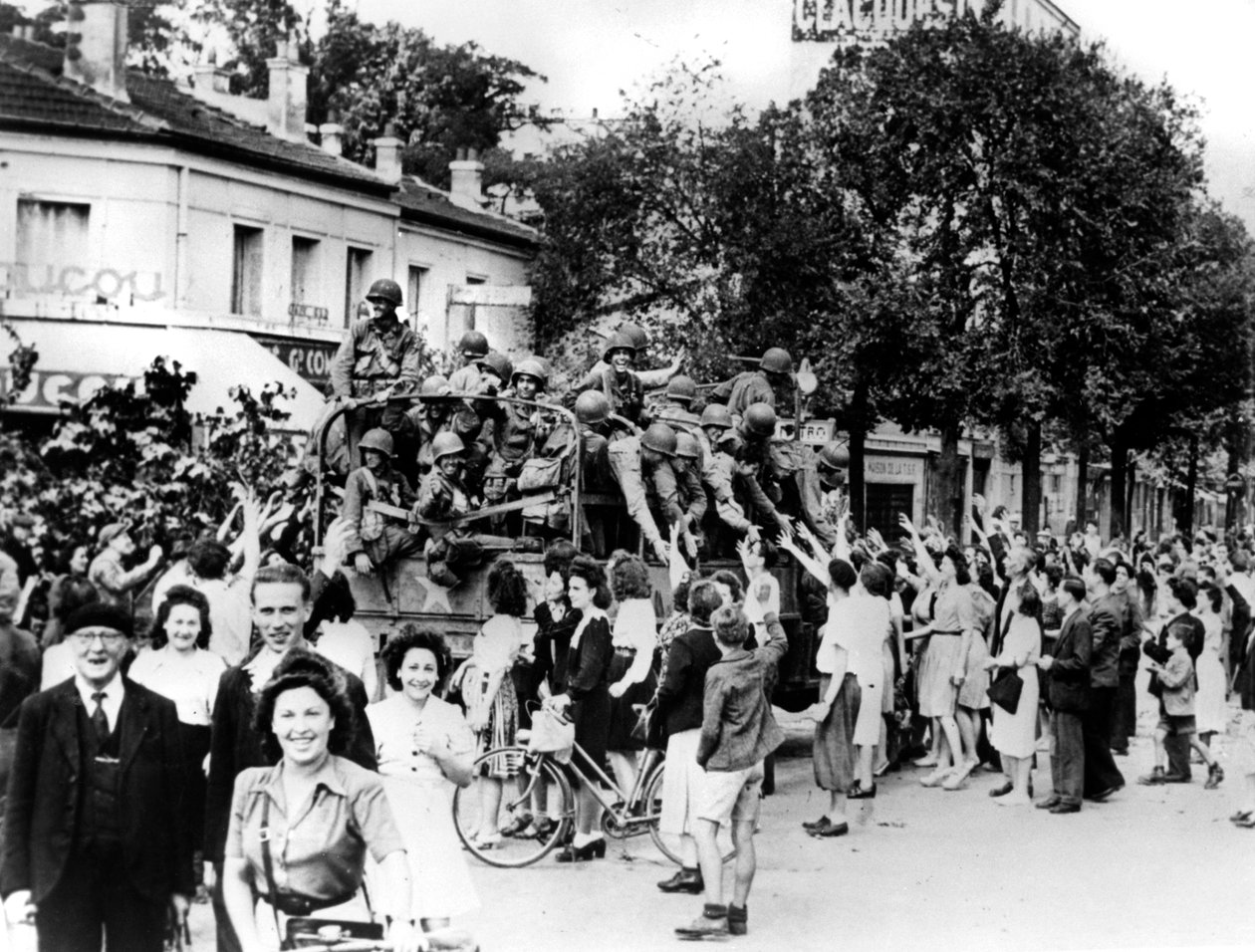 Paris befrielse, augusti 1944 av Unbekannt