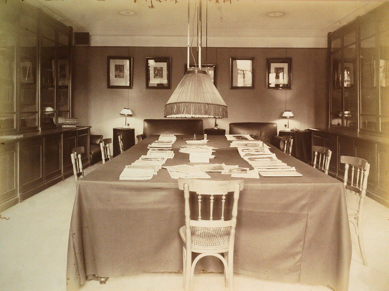Bibliotek, House of Association of Literature and Arts, Ryssland, 1910-talet av Unbekannt