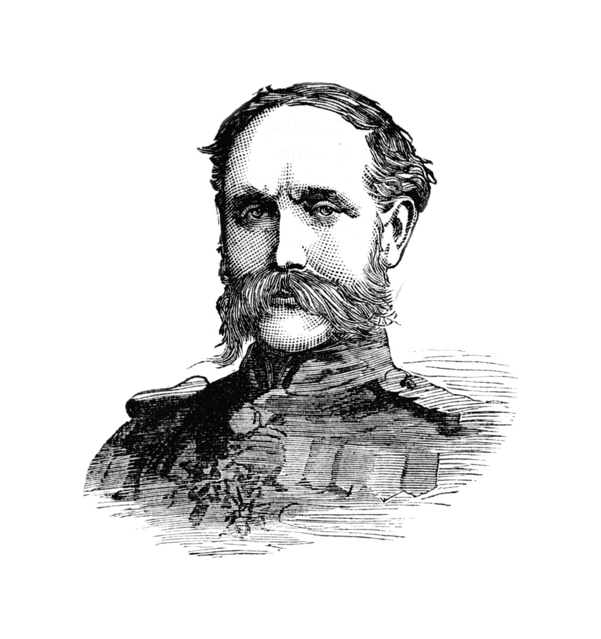 Generallöjtnant Willis, chef för första divisionen, c1882 av Unbekannt