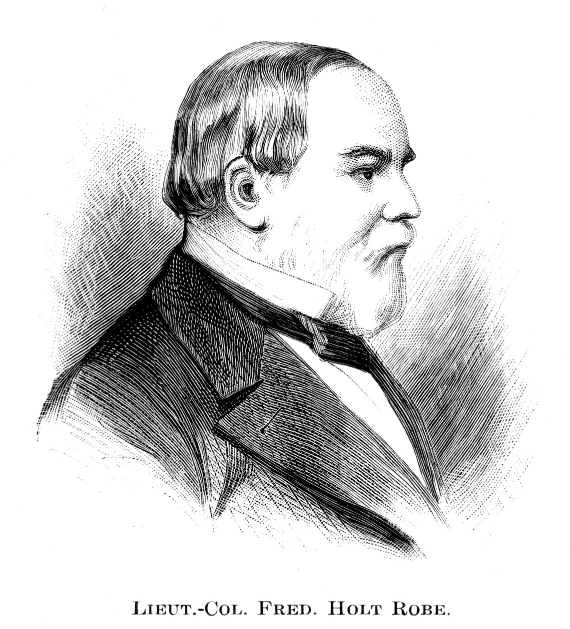 Överstelöjtnant Frederick Holt Robe, 1886 av Unbekannt