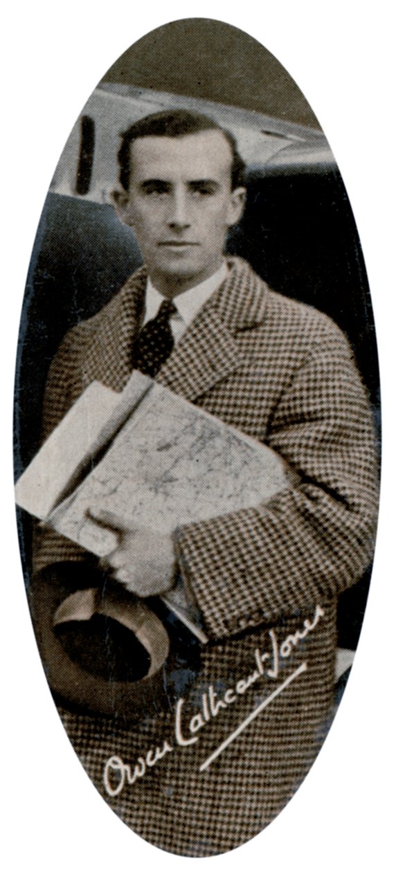 Löjtnant Owen Cathcart Jones, brittisk pilot, 1935 av Unbekannt