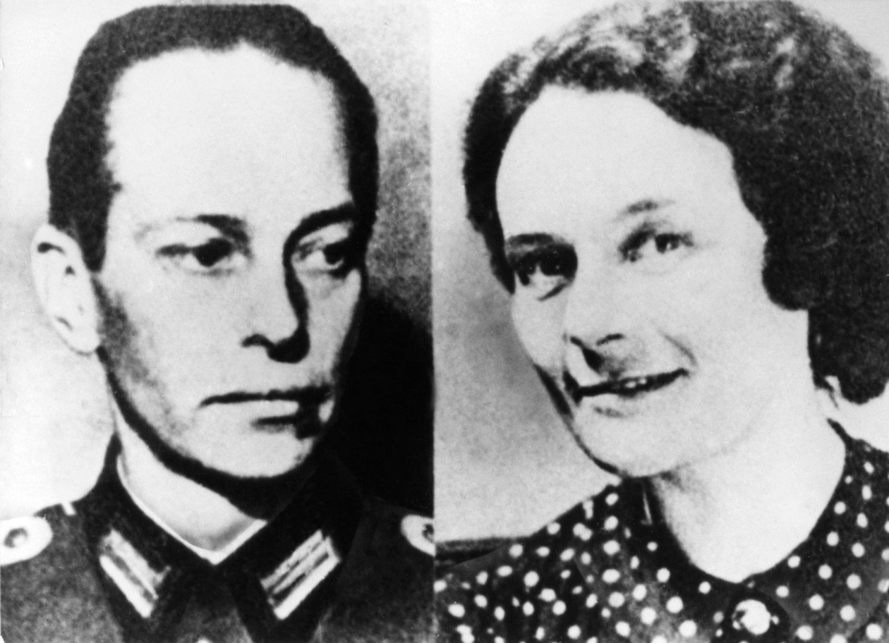 Löjtnant Peter Yorck von Wartenburg och hans hustru Marion, c1939-1944 av Unbekannt
