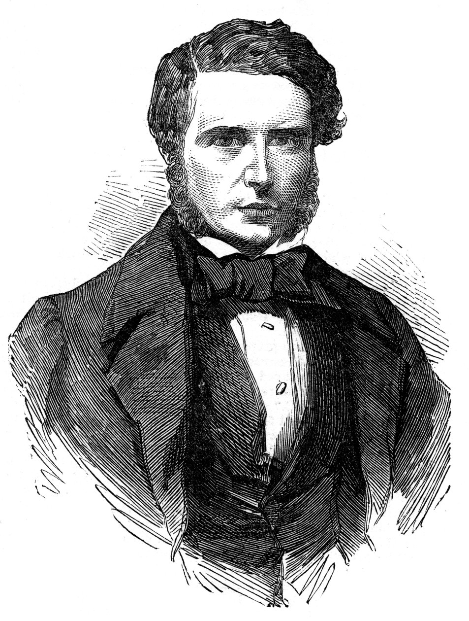 Löjtnant Samuel Gurney Cresswell 1827-1867, sjöofficer, 1853 av Unbekannt