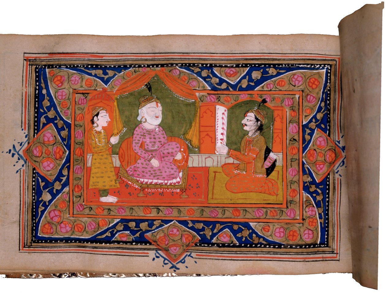 Krishnas liv, c1700-1800-talet av Unbekannt