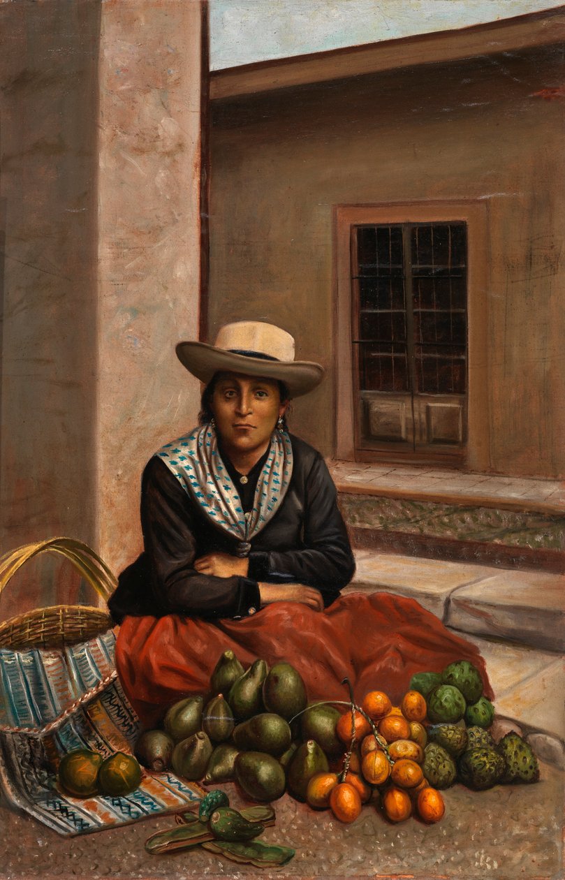 Lima kvinna, ca. 1890-1892. av Unbekannt