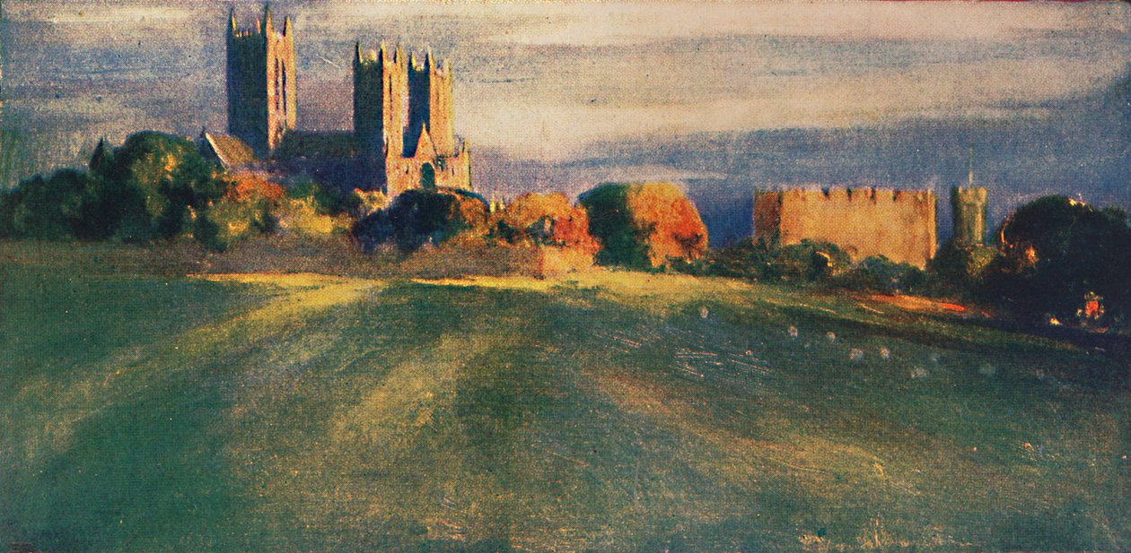 Lincoln Cathedral, 1912 av Unbekannt