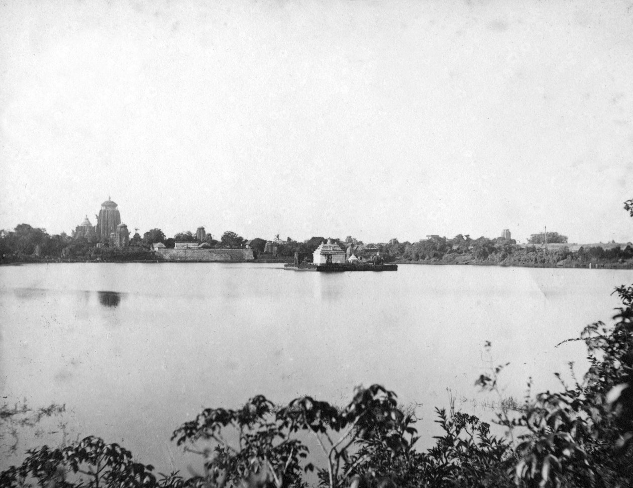 Lingaraj tempel, Bhubaneswar, Orissa, Indien, 1905-1906 av Unbekannt