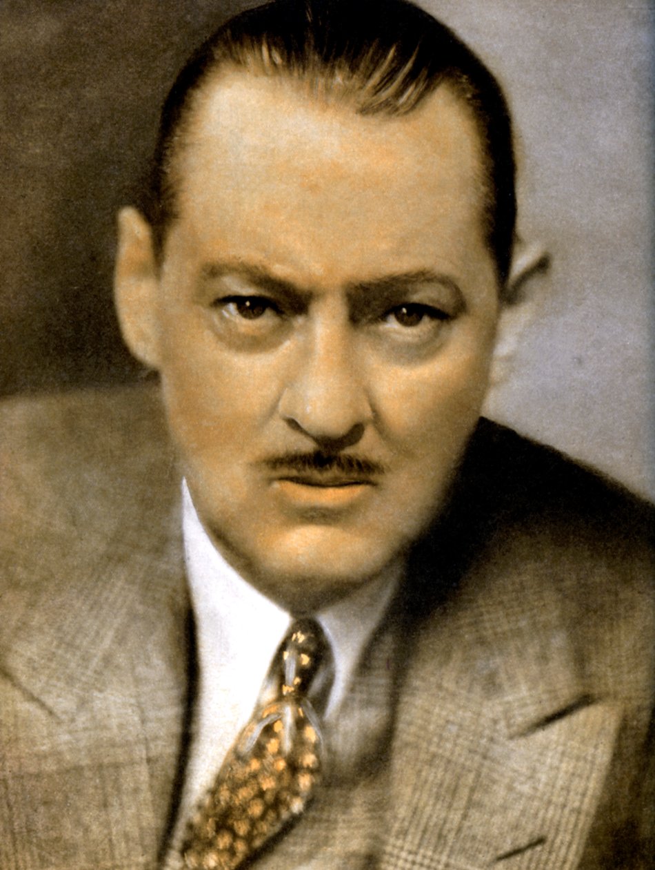 Lionel Barrymore, amerikansk skådespelare, 1934-1935 av Unbekannt