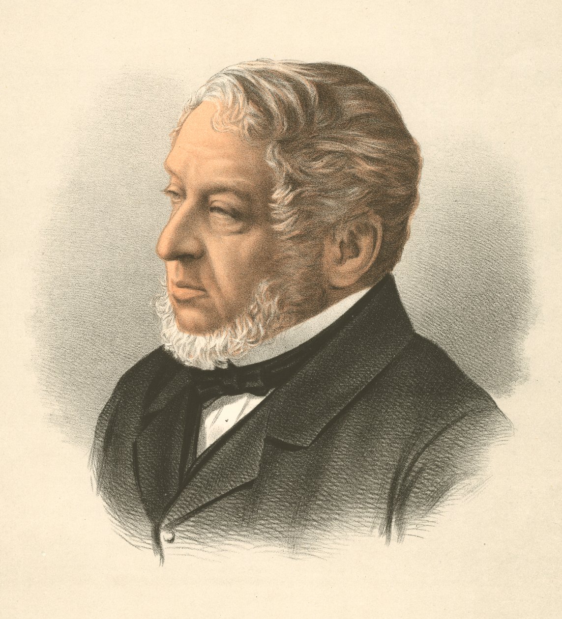 Lionel Nathan de Rothschild, baron Rothschild, c1880 av Unbekannt