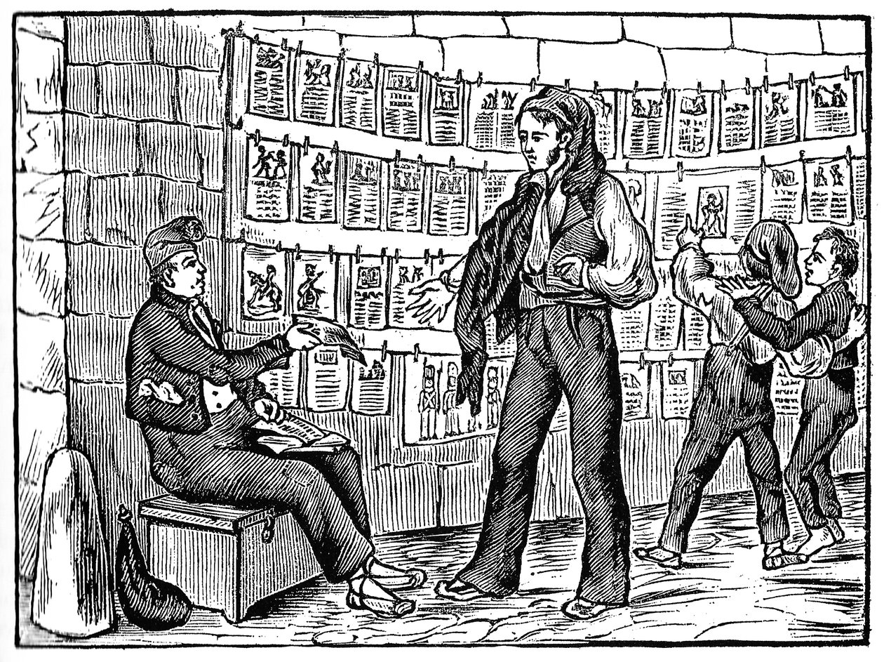 Cordel Literature, Barcelona, ​​1850. av Unbekannt