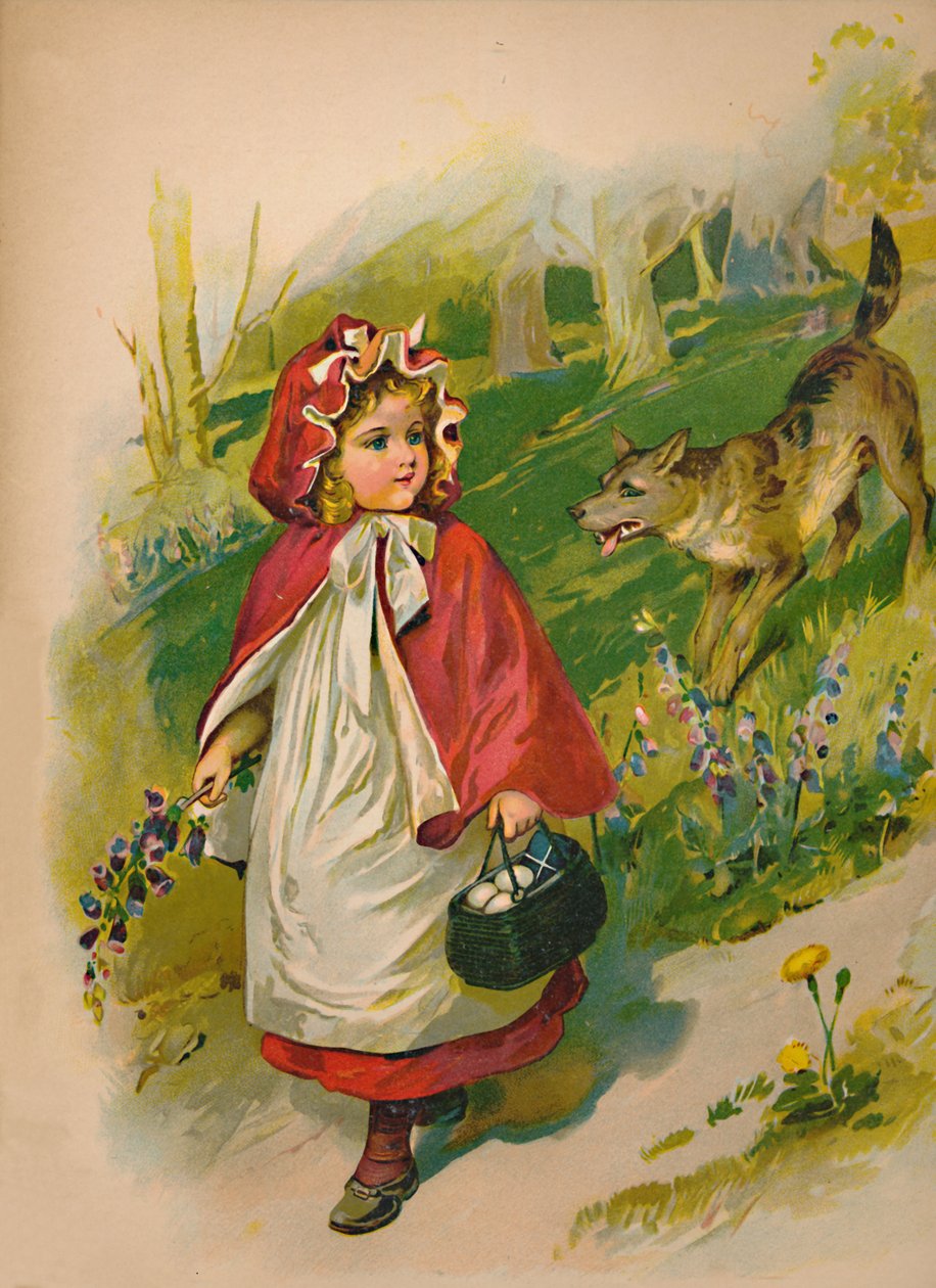 Rödluvan, 1903 av Unbekannt