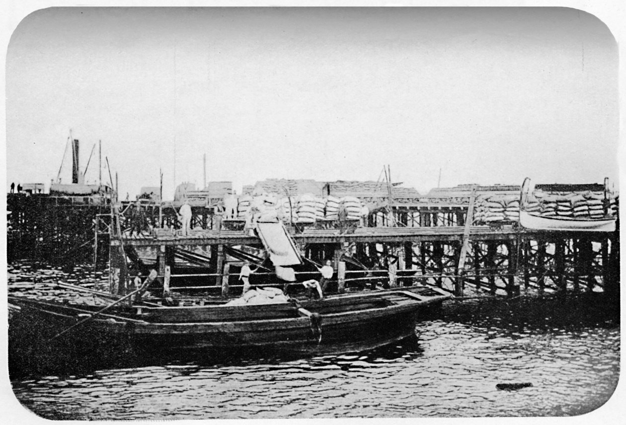 Laddar upp med nitrater, 1911 av Unbekannt