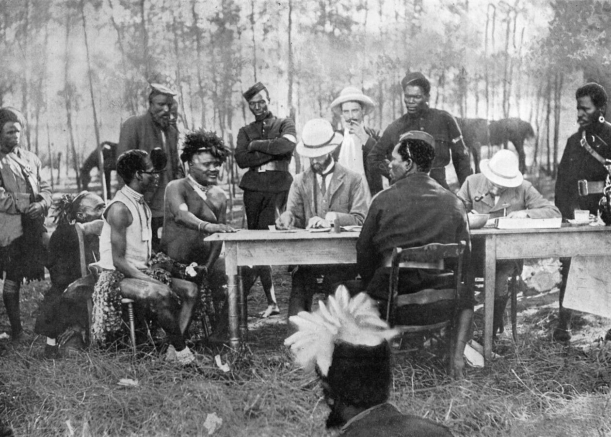 Lokal vit administration, Afrika, 1926 av Unbekannt