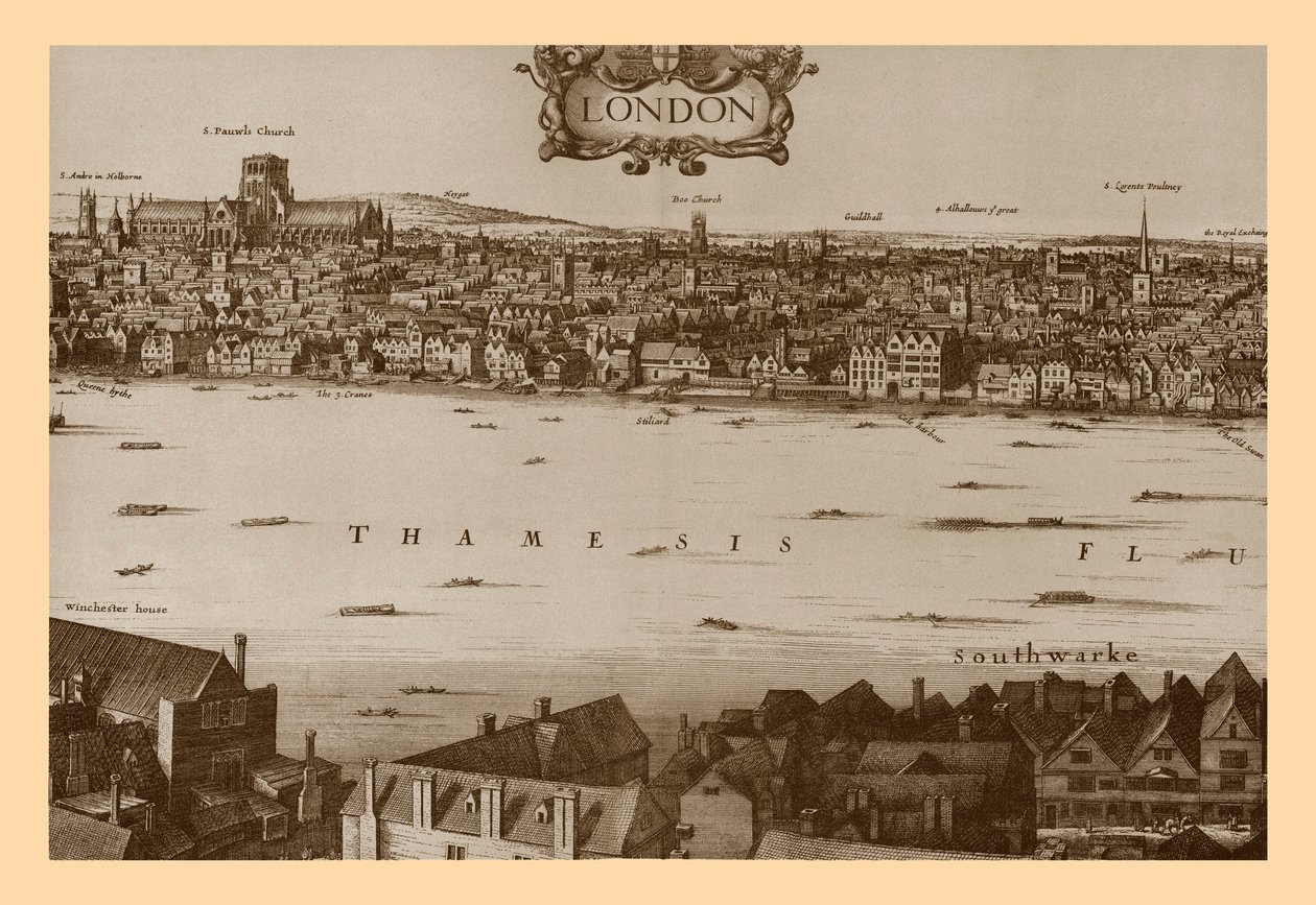 London, 1647, 1886 av Unbekannt