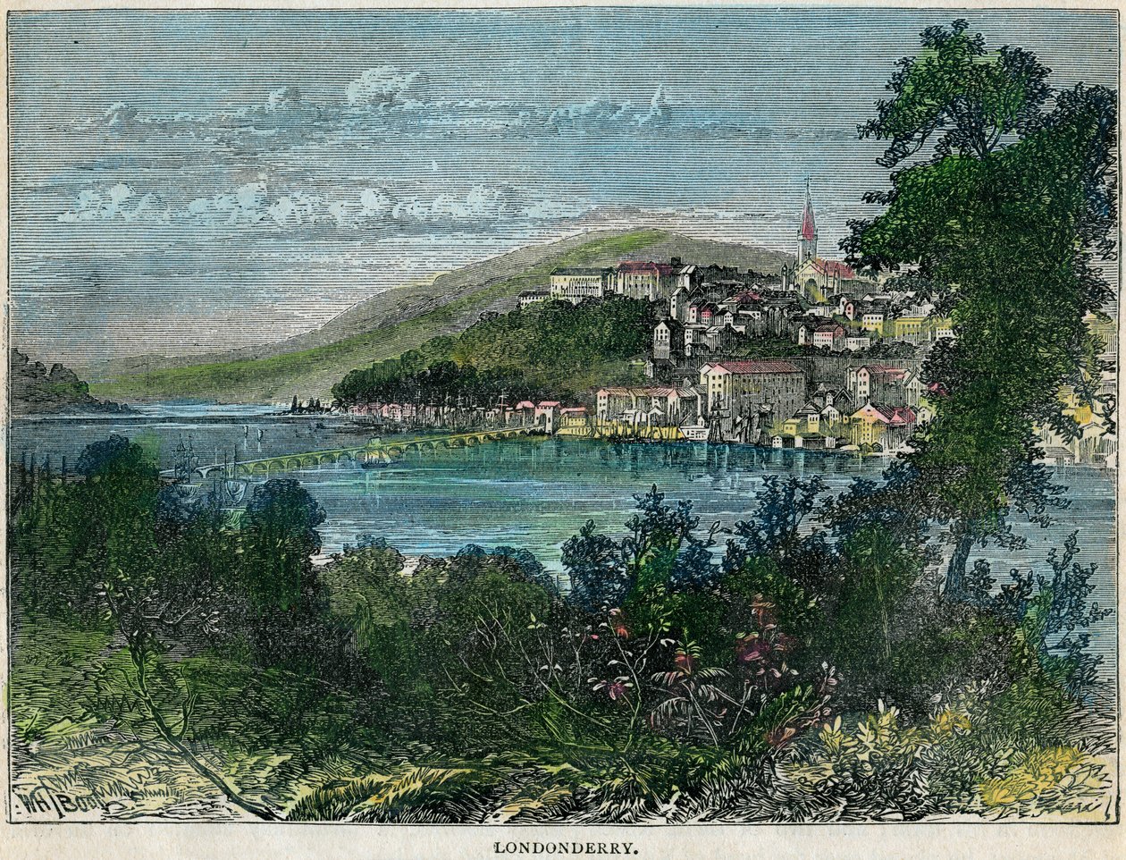 Londonderry, Ulster, Irland, c1880 av Unbekannt