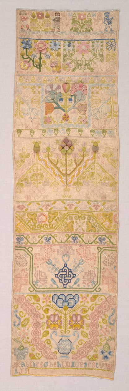 Lång Sampler, 1600-tal. av Unbekannt