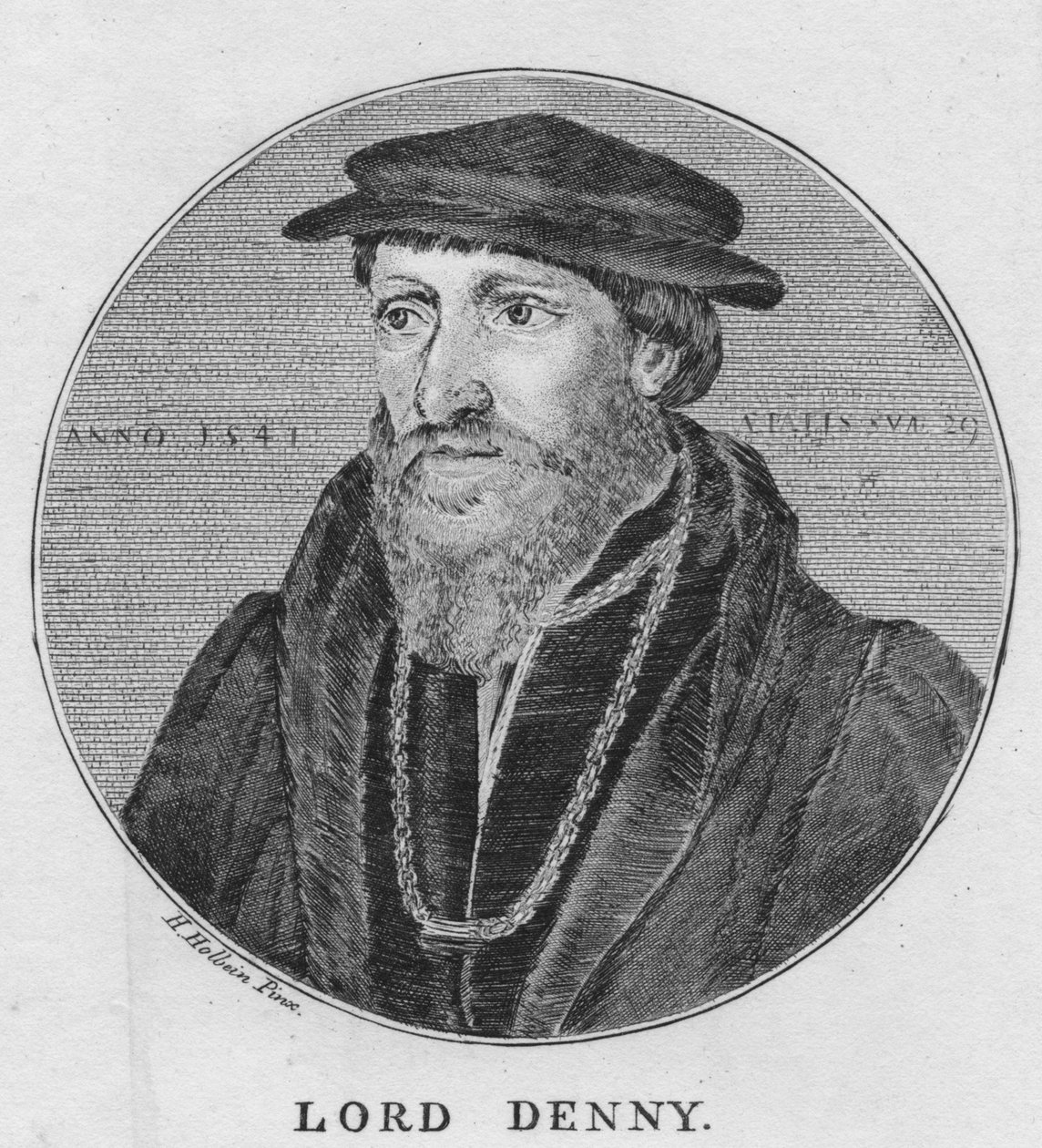Lord Denny, 1541, tidigt 1800-tal. av Unbekannt