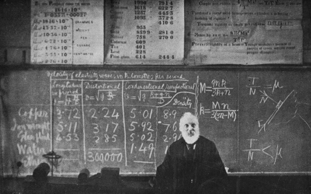 Lord Kelvin, skotsk matematiker och fysiker, 1899 av Unbekannt
