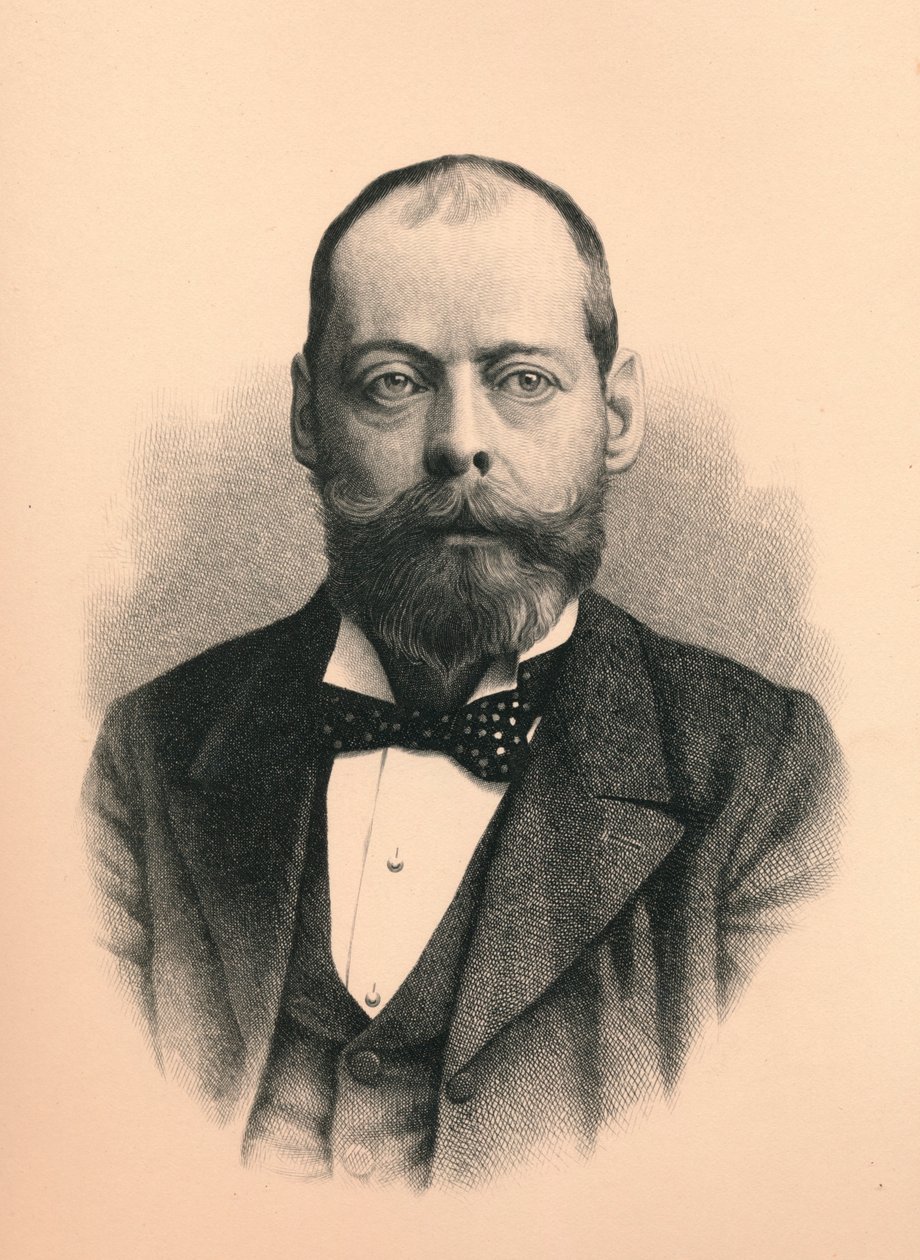Lord Randolph Henry Spencer Churchill, 1849-1895, brittisk statsman, 1896. av Unbekannt