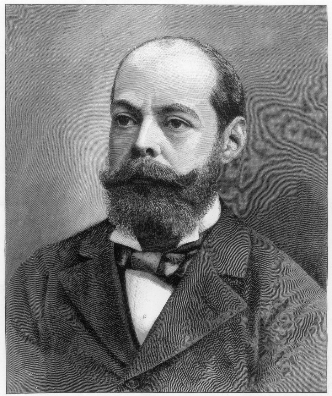 Lord Randolph Henry Spencer Churchill, brittisk statsman, 1895 av Unbekannt