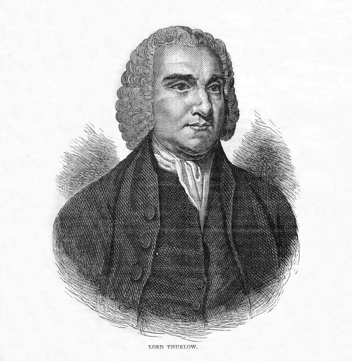 Lord Thurlow, brittisk advokat och Tory-politiker, c1800 1878 av Unbekannt