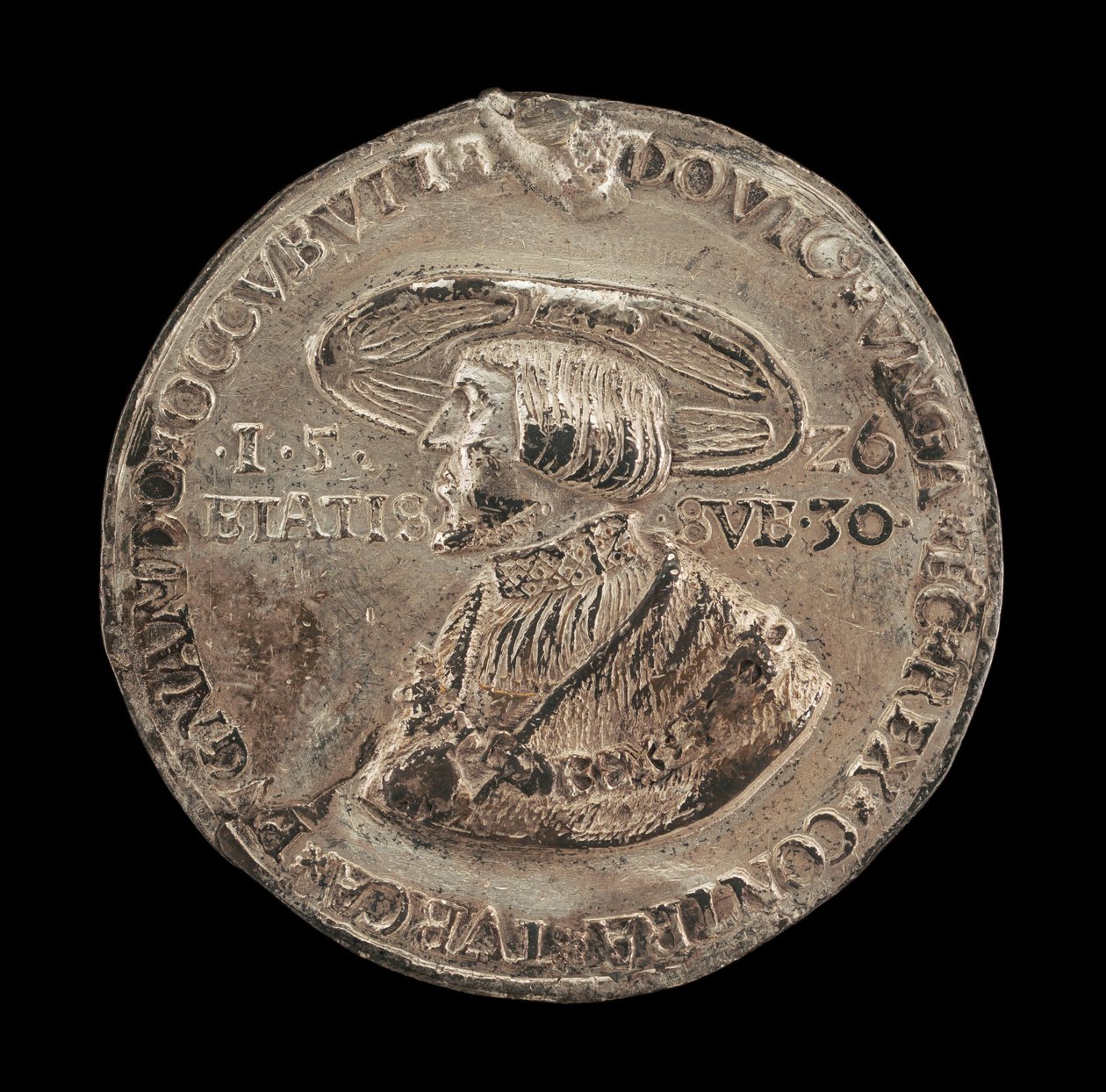 Ludvig II, 1506-1526, kung av Ungern och Böhmen 1516 [framsidan], 1526. av Unbekannt