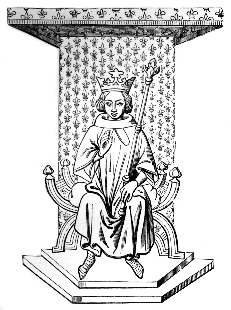 Ludvig IX, 1300-talet, 1870 av Unbekannt