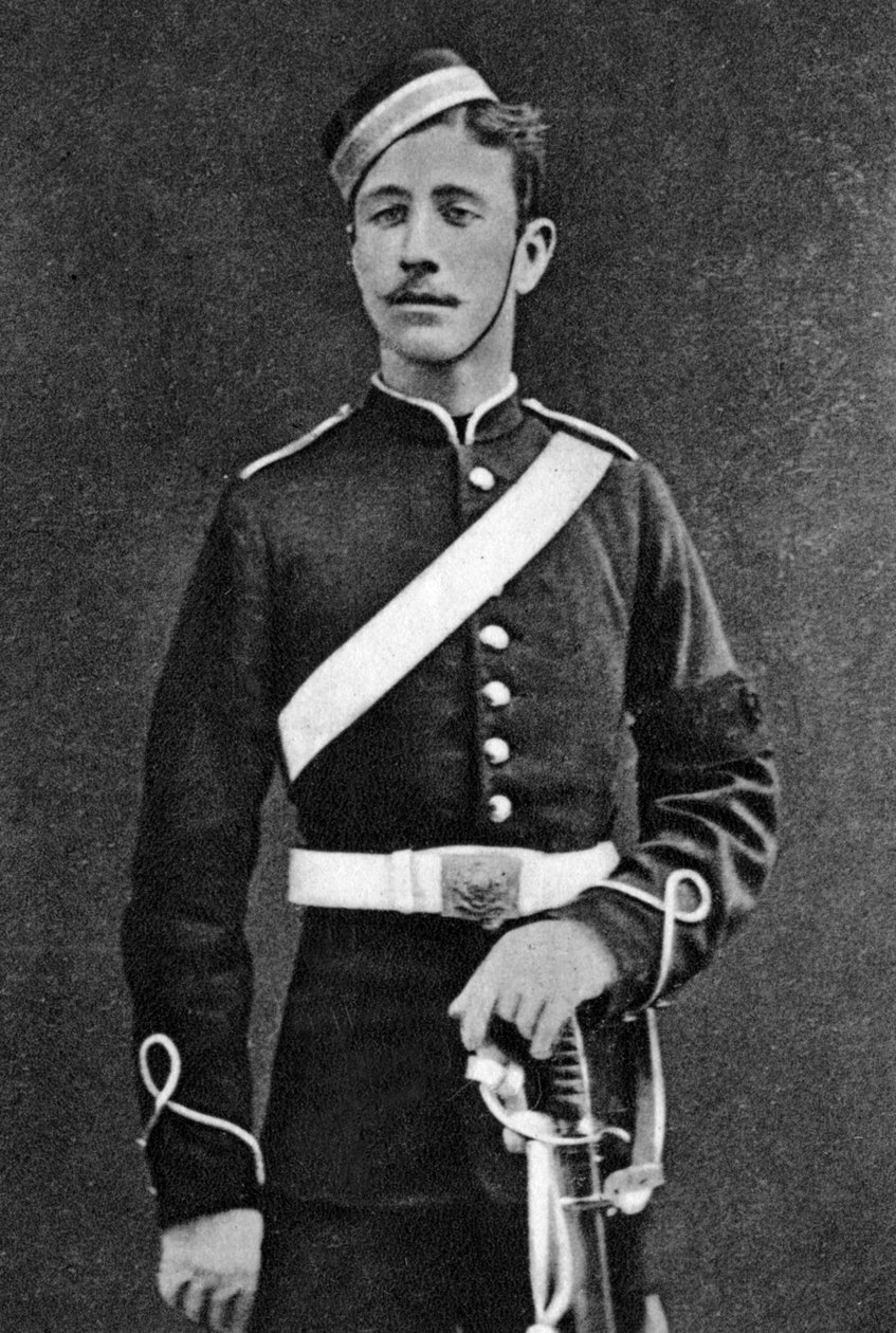 Louis Napoleon, fransk kejserlig prins, i brittisk uniform, 1871-1879 av Unbekannt