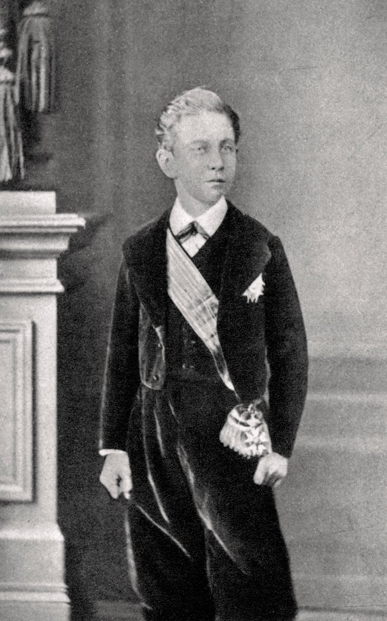 Louis Napoleon, kejserlig prins, c1865-1868 av Unbekannt