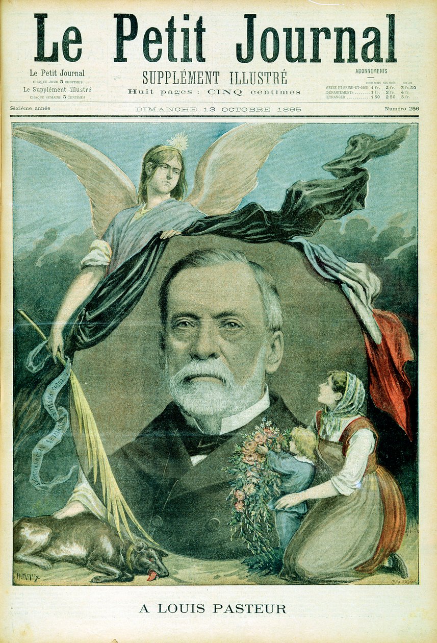 Louis Pasteur, fransk kemist, 1895 av Unbekannt