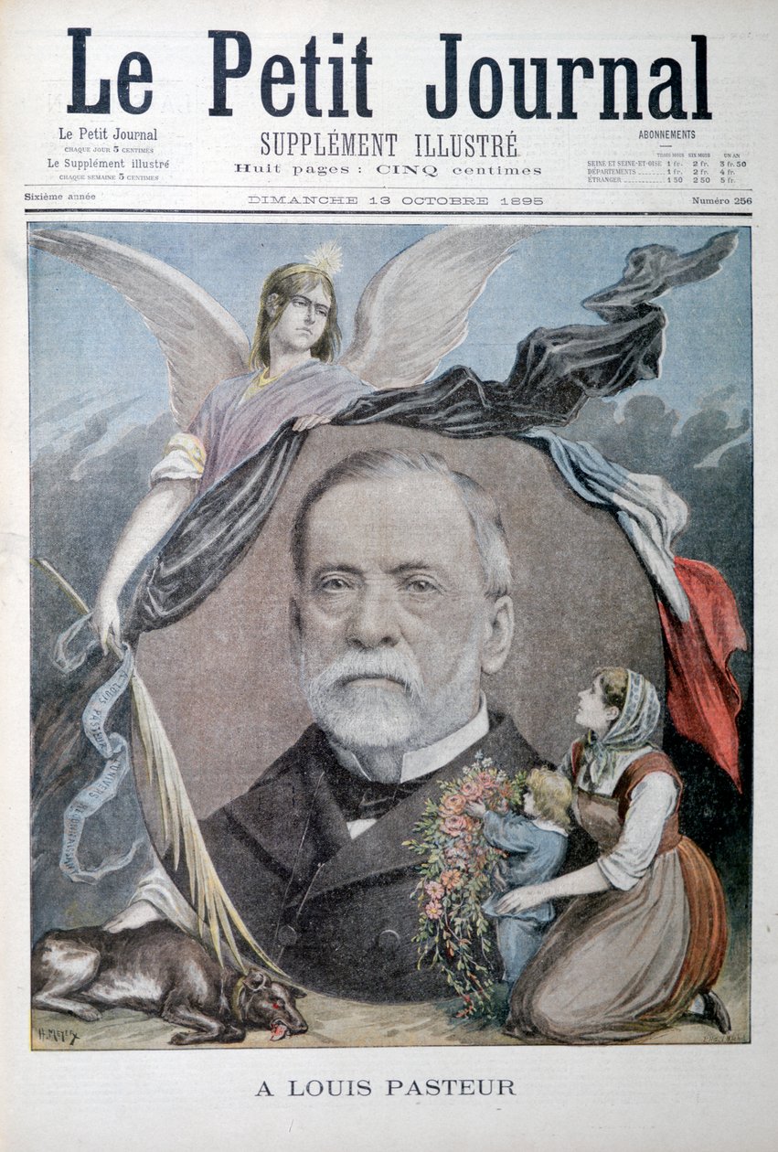 Louis Pasteur, fransk kemist, 1895 av Unbekannt