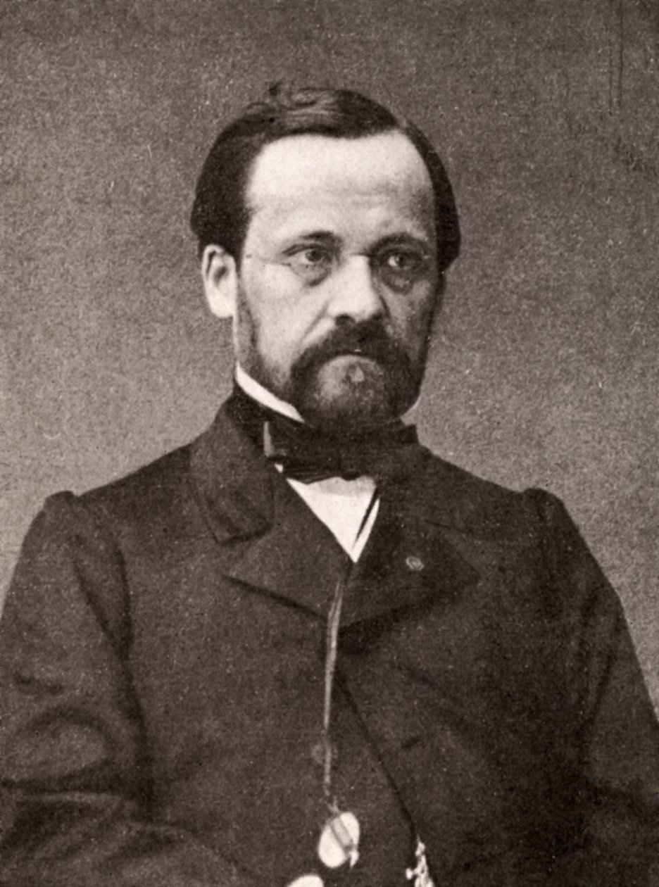 Louis Pasteur, fransk mikrobiolog och kemist, 1800-talet av Unbekannt