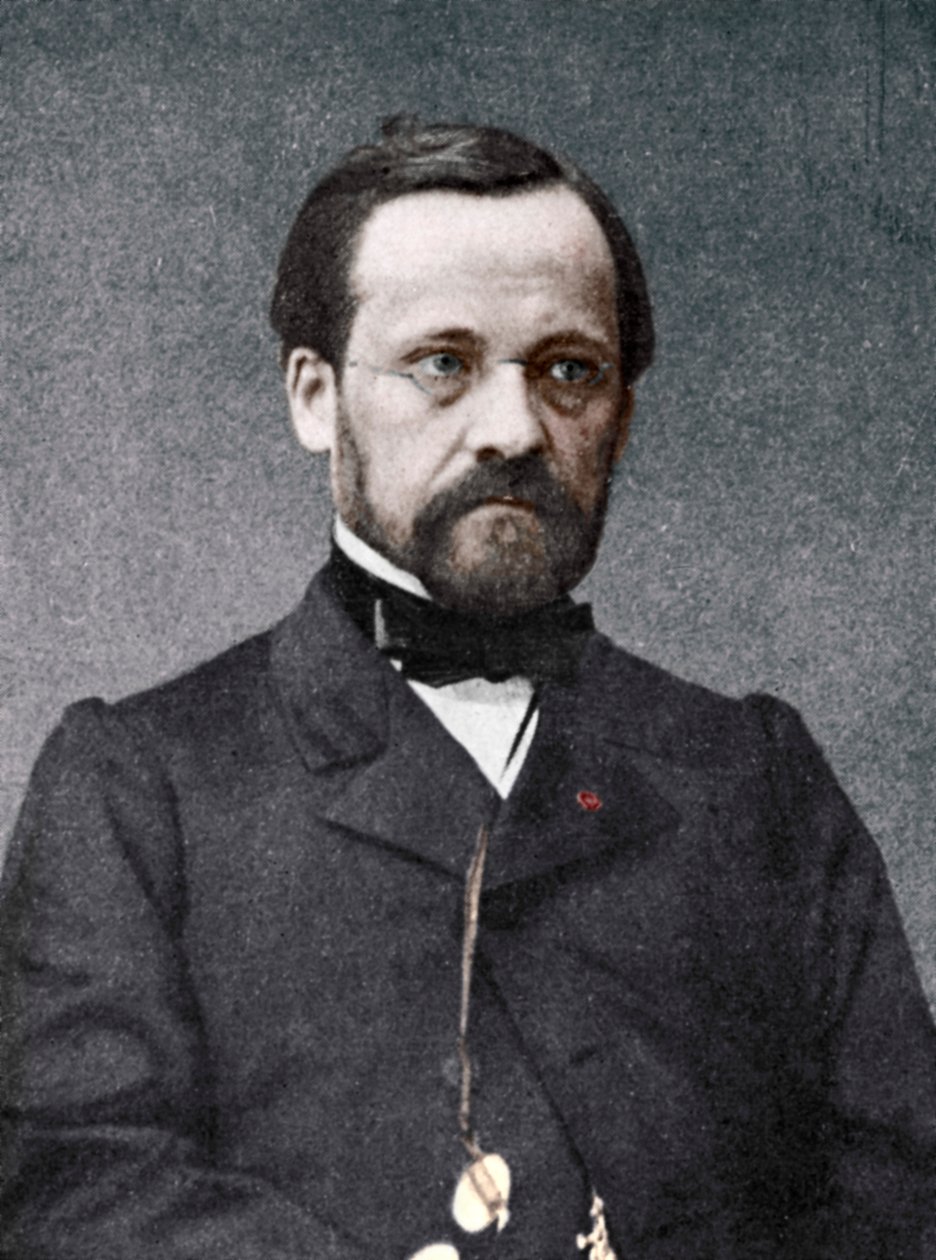 Louis Pasteur, fransk mikrobiolog och kemist, 1800-talet av Unbekannt