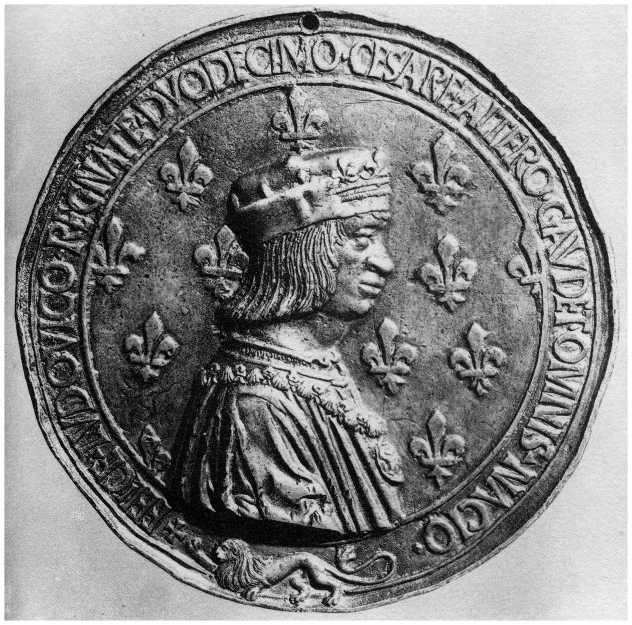 Ludvig XII, Frankrikes kung, 1499 1958 av Unbekannt