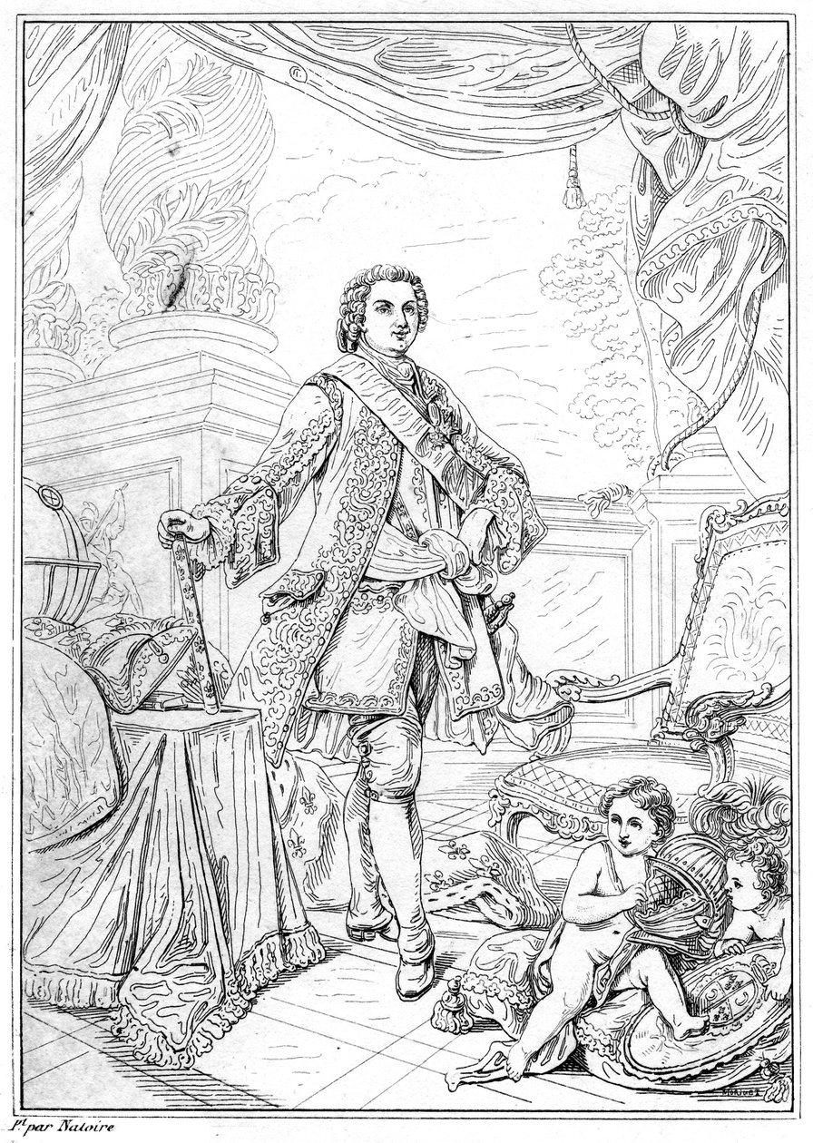 Ludvig XVI, kung av Frankrike av Unbekannt