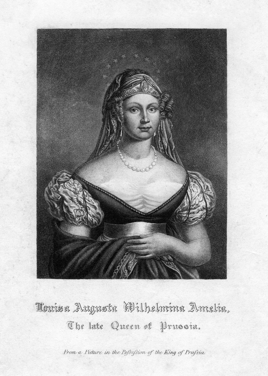 Louise Augusta Wilhelmine Amalie, drottning av Preussen av Unbekannt