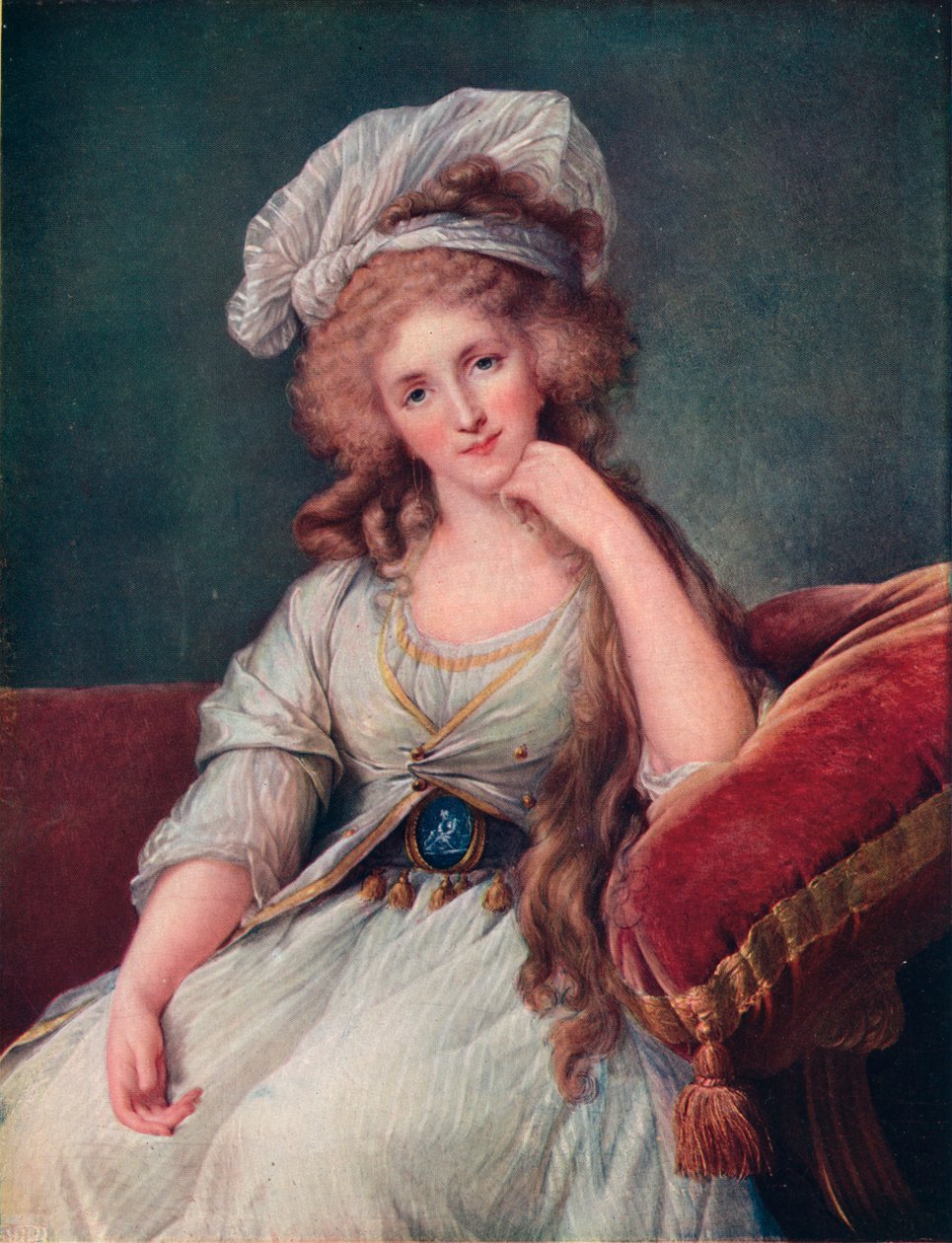 Louise Marie Adelaide de Bourbon-Penthievre, hertiginna av Orleans, 17531821. Fransk aristokrat av Unbekannt
